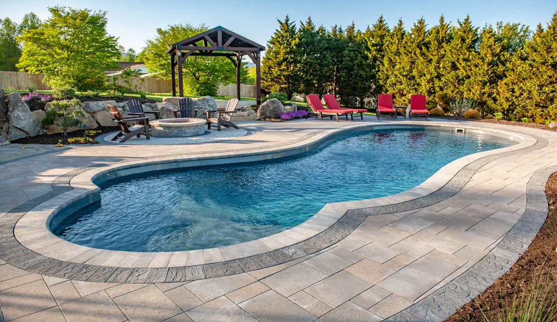 A Northern Colorado Pools backyard shows great care and design, creating a fun and special place to relax or enjoy time together.