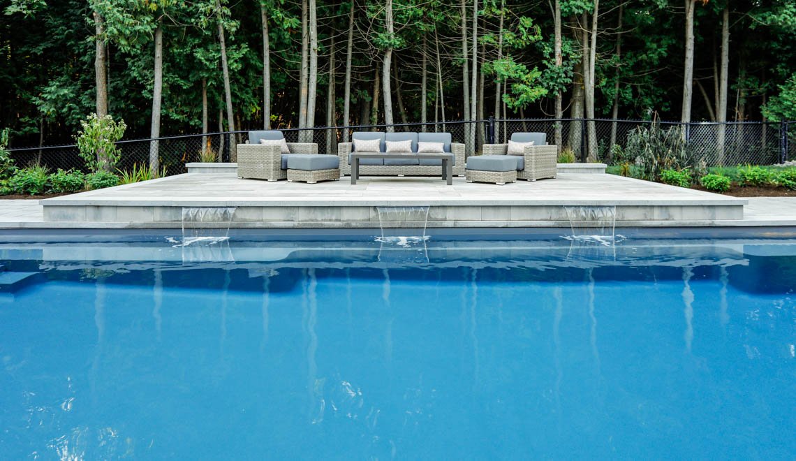 Northern Colorado Pools creates a relaxing, private backyard spot perfect for family fun and gatherings outdoors.