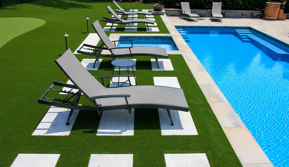 Northern Colorado Pools creates relaxing outdoor spaces for fun and comfort in Mead, Colorado homes.