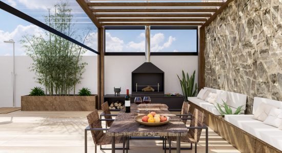 Northern Colorado Pools creates easy, comfortable outdoor spaces for relaxing and enjoying time with friends in the sun.